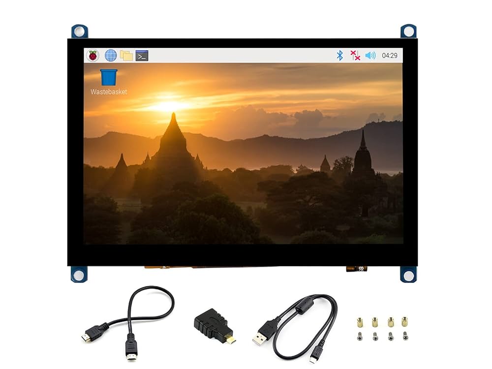 waveshare 5inch HDMI LDC(B)液晶タッチパネル Amazon.com: waveshare 5 Inch Resistive Touch Screen LCD(B